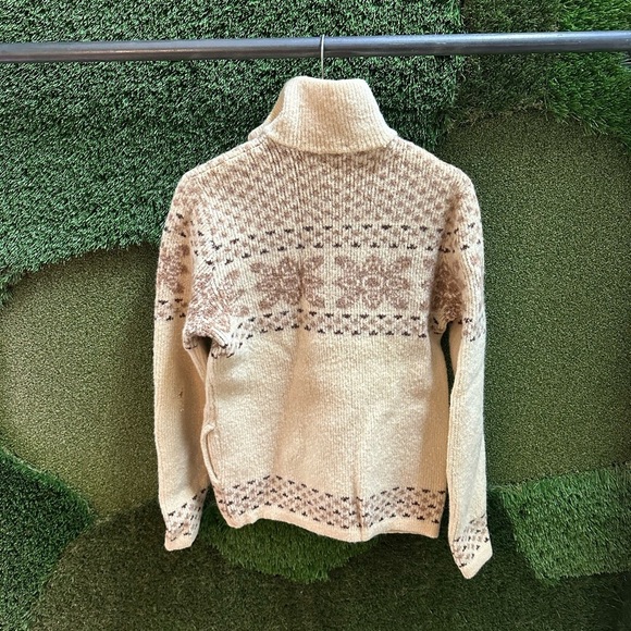 Vintage 1980s Tundra Zip-up Sweater Medium - Picture 2 of 5